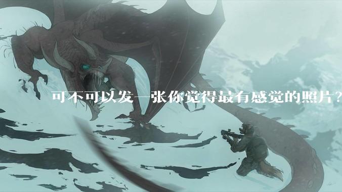 可不可以发一张你觉得最有感觉的照片？